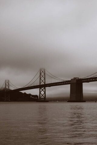 Mystical Mists of the Bay Bridge 🌉✨