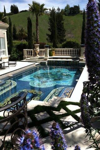 Serene Poolside Bliss 🌴💦