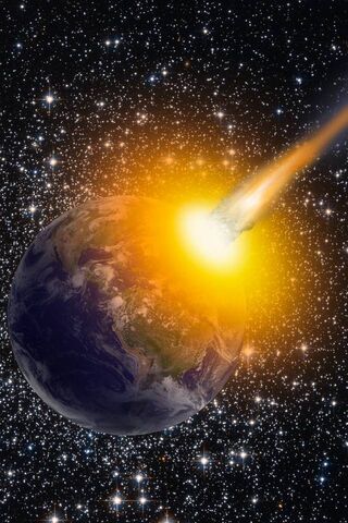 Cosmic Collision: The Asteroid's Journey