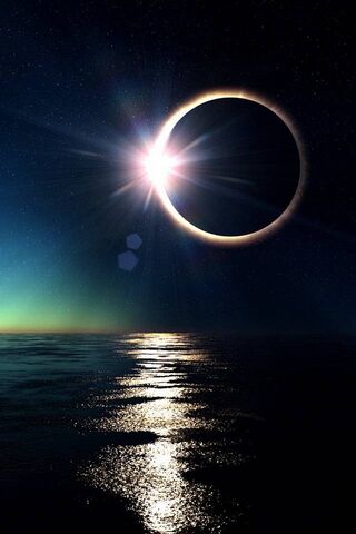 Celestial Dance: The Beauty of an Eclipse 🌒✨