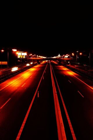 Midnight Glow: A City Awakens
