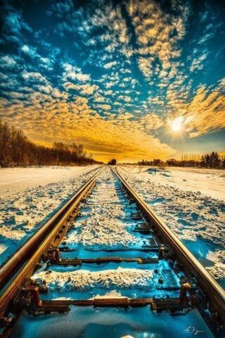 Snowy Railway