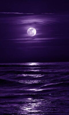 Purple Moon Wallpapers  Top Free Purple Moon Backgrounds  WallpaperAccess