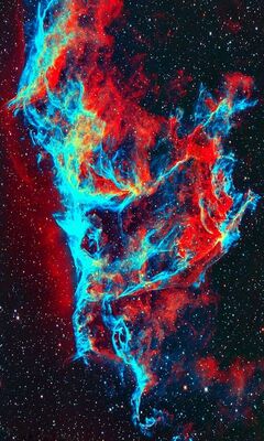 ベール星雲壁紙 - PHONEKYから携帯端末にダウンロード, 画像サイズ:240x400