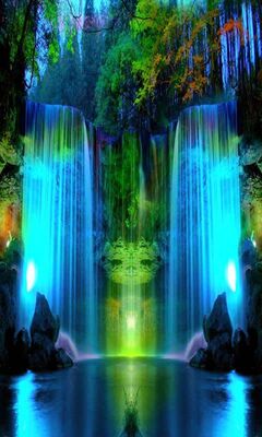 Beautiful Waterfall Wallpaper - Download to your mobile from PHONEKY
