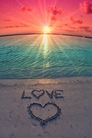 Eternal Love at Sunset ..