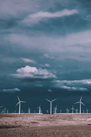 Harnessing the Wind: A Dance of Turbines 🌬️💨