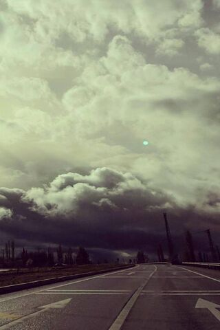 Journey Through the Cloudy Road 🌥️🚗