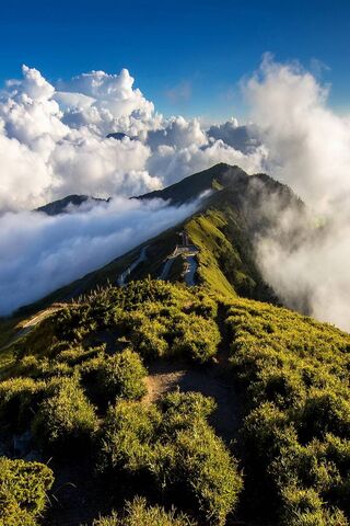 Whispers of the Peaks: A Journey Above the Clouds 🌄☁️