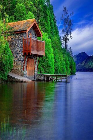 casa sul lago