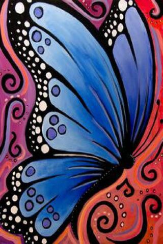 Whimsical Butterfly
