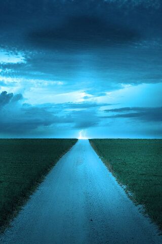 Journey into the Blue Horizon 🌌🚶