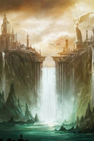 Fantasy Waterfall