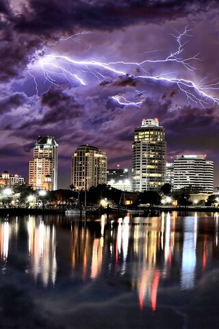 Electric Skies: A Dance of Lightning