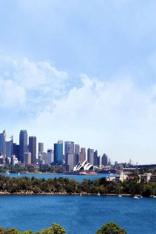Sydney Skyline: A Glimpse of Urban Beauty 🌆🌊