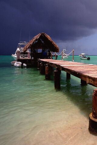 Stormy Serenity at the Resort 🌊⛱️