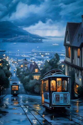 Twilight Trams: A City ..