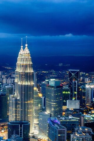 Twilight Towers: A Glimpse of Kuala Lumpur