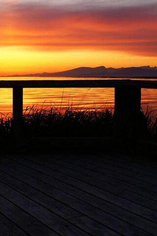 Bank At Sunset Wallpaper - Download to your mobile from PHONEKY