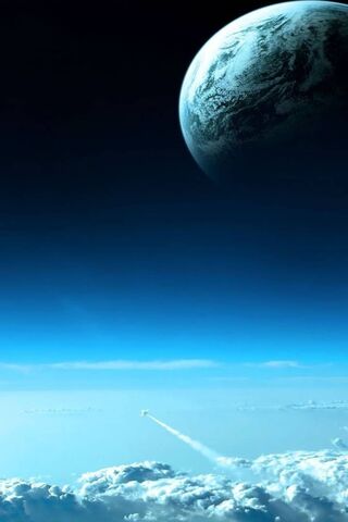 Eart: A Glimpse Beyond Our Blue Planet 🌍✨