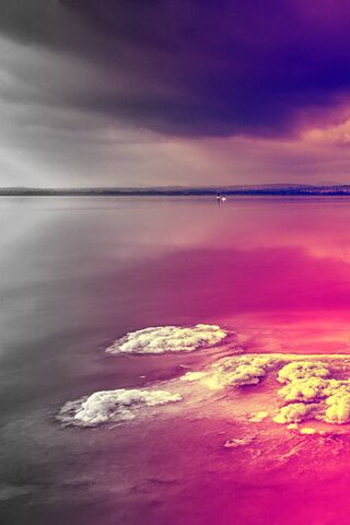 Serene Shores: A Colorful Escape 🌅