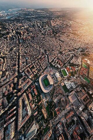 Barcelona: A City of Dreams from Above 🌆✨