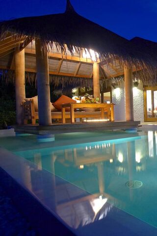 Serene Escape Under the Stars 🌌🏝️