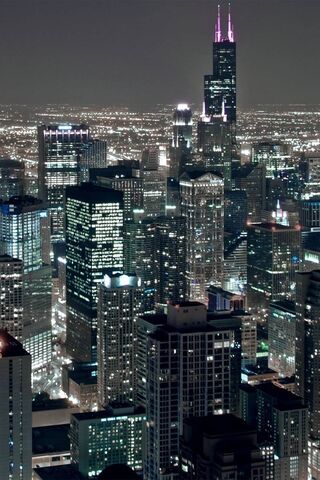 Twinkling Lights of the Windy City 🌆✨