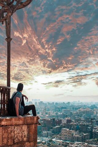 Sunset Serenity Over Alexandria 🌅