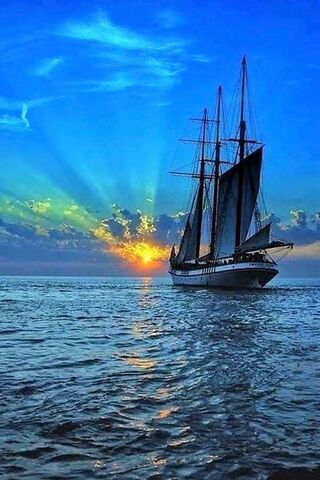 Sailing into the Sunset: The Vessel of Dreams ⛵🌅