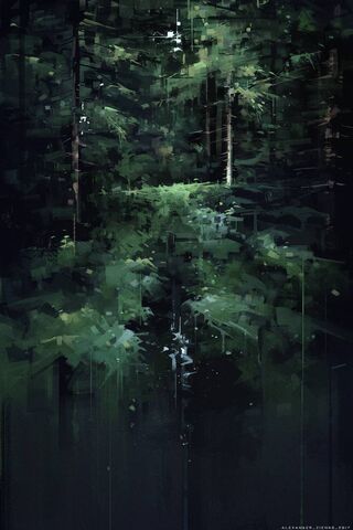 Journey into the Green Abyss 🌲✨