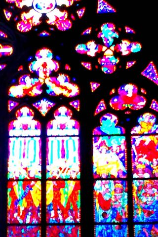 Vibrant Colors of Praha: A Stained Glass Symphony 🌈✨