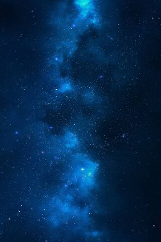 Blue Galaxy Wallp