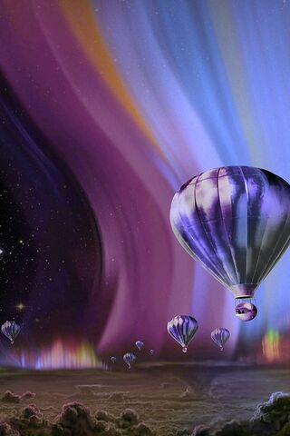 Dreamy Skies: A Balloon Adventure 🌌🎈