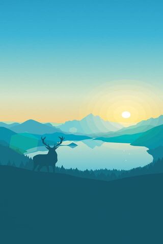Serenity at Dawn: A Firewatch Perspective