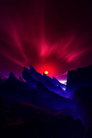 Vibrant Horizons: A Journey Through Colorful Nature 🌅🌌