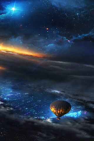 Journey Through the Cosmic Skies 🌌🎈