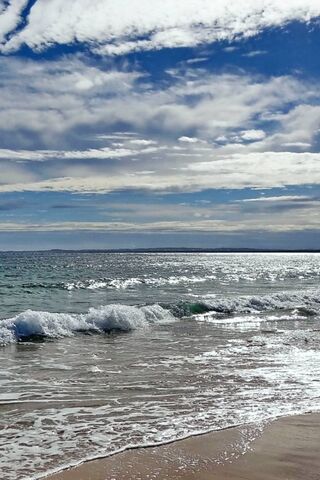 Serene Shores: A Tranquil Beach Escape 🌊☀️