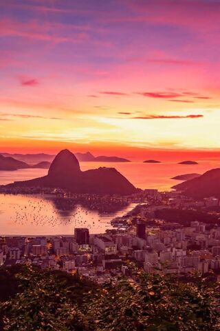 Sunset Serenity Over Rio 🌅