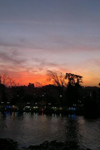 Twilight Reflections on the Nile 🌅✨