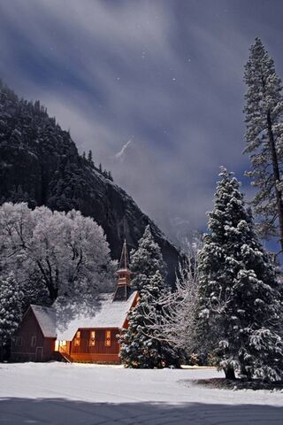 Whispers of Winter's Embrace ❄️🏔️