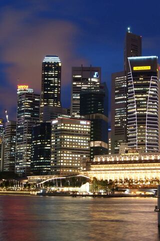City Lights: A Night in Singapore 🌆✨