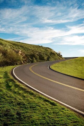 Winding Through Nature's Embrace 🌿🌞