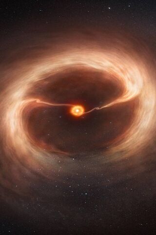 Cosmic Dance: Stars and Black Holes 🌌✨