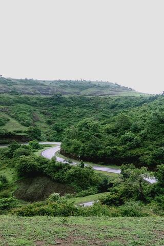 Serene Curves of Nature 🌿🌄