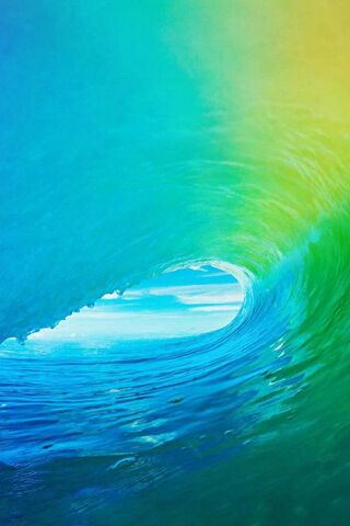 Ocean's Embrace: The Dance of Ios Waves 🌊✨