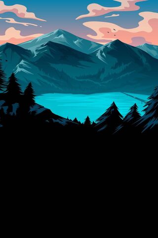 Blue Lake Mountains