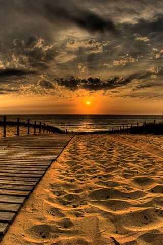 Golden Horizon: A Sunse..