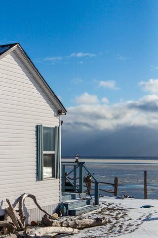 Winter Serenity at Five Islands