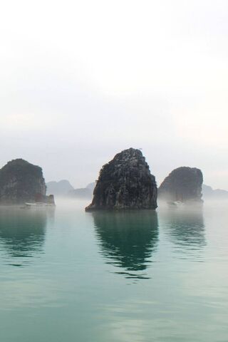Mystical Mornings at Halong Bay 🌅